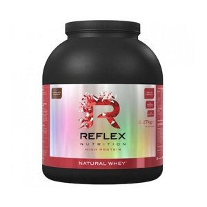 Reflex Nutrition Reflex Natural Whey 2,27kg – jahoda + Vitamin D3 100 kapslí ZDARMA