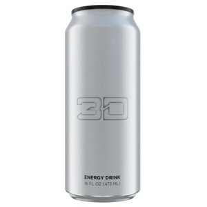 3D Energy drinks 473ml - SILVER