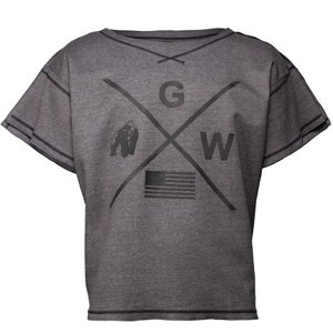 Gorilla Wear Pánské tričko s krátkým rukávem Sheldon Workout Top Gray - XXL/3XL