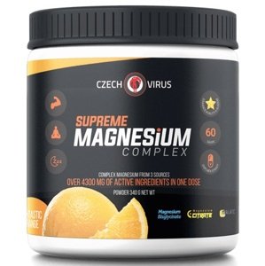 Czech Virus Supreme Magnesium Complex 340 g - pomeranč