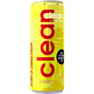Clean Drink BCAA 330 ml - kiwi a lesní jahoda bez kofeinu