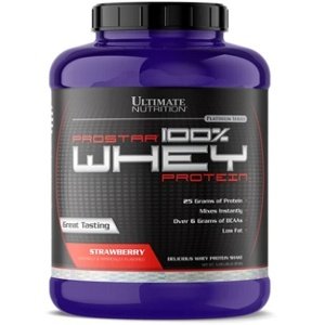 Ultimate Nutrition Prostar 100% Whey Protein 2300 g - jahoda