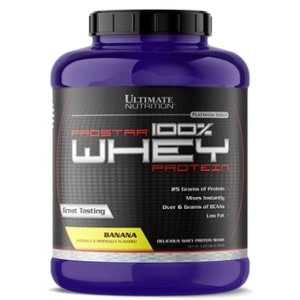 Ultimate Nutrition Prostar 100% Whey Protein 2300 g - banán