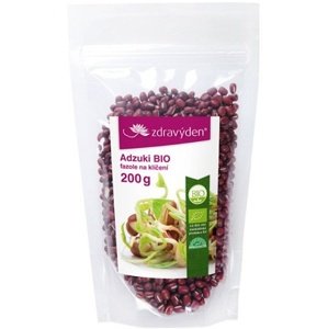 Zdravý den Adzuki BIO 200 g - fazole na klíčení