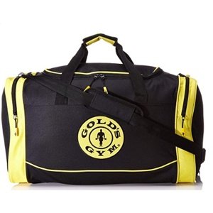 Golds Gym Gold's Gym Holdall Bag Sportovní taška Černo/žlutá