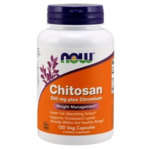 Now Foods Chitosan Plus 500 mg 120 kapslí