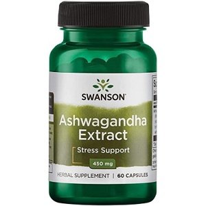 Swanson Ashwagandha Extract 450 mg 60 kapslí