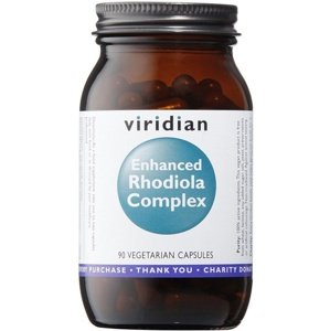 Viridian Nutrition Viridian Enhanced Rhodiola Complex (Komplex Rozchodnice růžové s adaptogeny) 90 kapslí