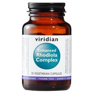 Viridian Nutrition Viridian Enhanced Rhodiola Complex (Komplex Rozchodnice růžové s adaptogeny) 30 kapslí