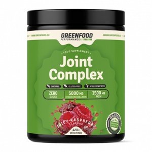 GreenFood Performance Joint Complex 420 g - malina + Šejkr 500 ml ZDARMA
