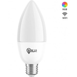Chytrá žárovka Blight LED, závit E14, 5,5W, WiFi, APP, stmívatelná, barevná