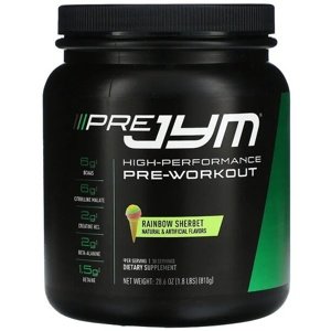 JYM Supplement Science JYM Pre JYM PRE-Workout 500 g - Rainbow Sherbet + šejkr Mutant ZDARMA