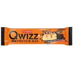 Nutrend Qwizz Protein Bar 60 g - arašídové máslo