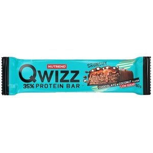 Nutrend Qwizz Protein Bar 60 g - čokoláda/kokos