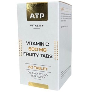 ATP Nutrition Vitality Vitamin C 500 mg Fruity Tabs 60 tablet