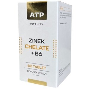 ATP Nutrition Vitality Zinek Chelate +B6 60 tablet