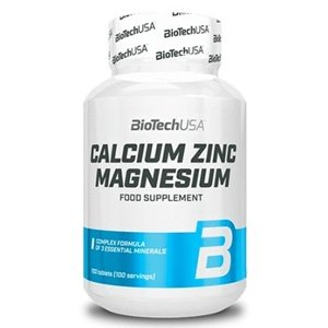 Biotech USA BioTechUSA Calcium Zinc Magnesium 100 tablet