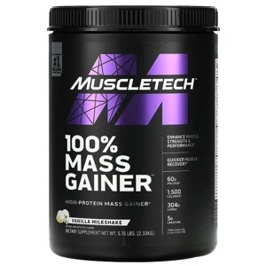 MuscleTech 100% Mass Gainer 2330 g - Vanilla Milshake