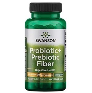 Swanson Probiotics+ Prebiotic 60 kapslí