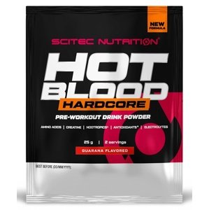 Scitec Nutrition Scitec Hot Blood Hardcore 25 g - tropický punč