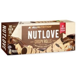 All Nutrition AllNutrition Nutlove Crispy Rolls 140 g - kakao/lískový oříšek