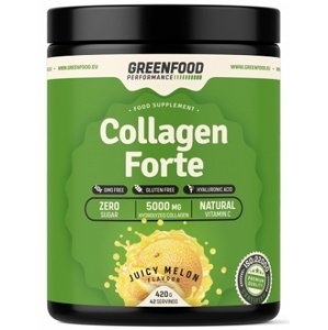 GreenFood Performance Collagen Forte 420 g - meloun + Šejkr 500 ml ZDARMA