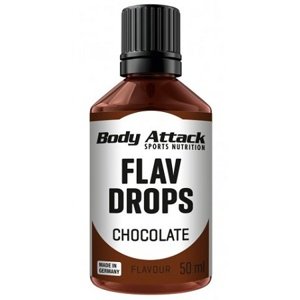 Body Attack Flav Drops 50 ml - Čokoláda