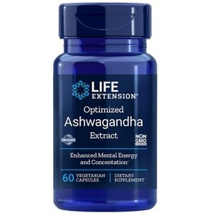 Life Extension Optimized Ashwagandha Extract 60 kapslí