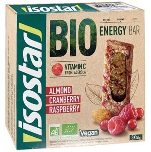Isostar BIO Energy Bar 3x30 g - maliny/brusinky