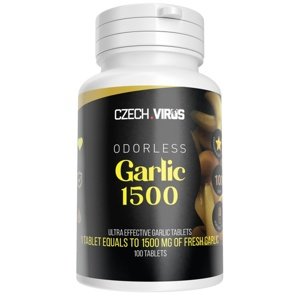 Czech Virus Odorless Garlic 1500 mg 100 tablet
