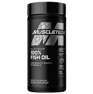 MuscleTech Platinum 100% Omega Fish Oil 100 kapslí