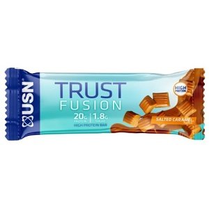 USN (Ultimate Sports Nutrition) USN Trust Fusion Bar 55 g - slaný karamel