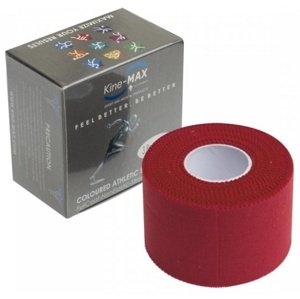Kine-MAX Team Tape Neelastická Tejpovací páska 3,8cm x 10m - červená
