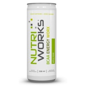 NutriWorks BCAA Energy Worx 330 ml - broskev