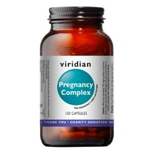 Viridian Nutrition Viridian Pregnancy Complex Natural multivitamín pro těhotné 120 kapslí