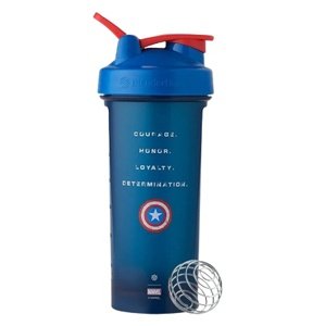 BlenderBottle Blender Bottle Classic Loop PRO Šejkr Marvel 820 ml - Captain America