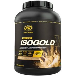PVL Gold Series 100 % Whey Isogold 2270 g - cookie zmrzlina