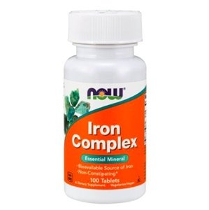 Now Foods Iron Complex (železo) 100 tablet