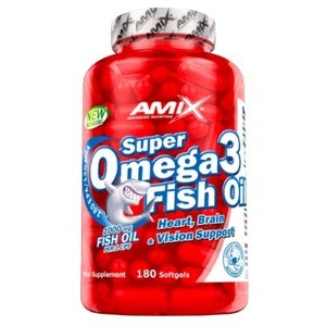 Amix Nutrition Amix Super Omega 3 Fish Oil 1000 mg 180 kapslí