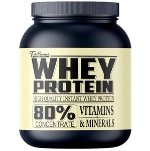 FitBoom Whey Protein 80 % 2250 g - slaný karamel