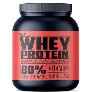 FitBoom Whey Protein 80 % 2250 g - jahoda