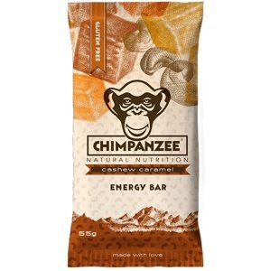 Chimpanzee Energy bar 55 g - kešu/karamel BEZLEPKOVÁ