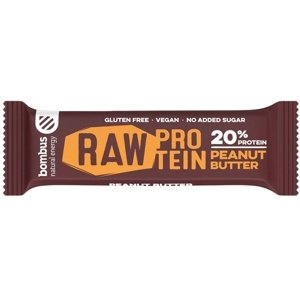 Bombus Raw Protein bar 50 g - arašídové máslo
