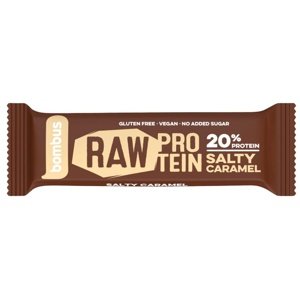 Bombus Raw Protein bar 50 g - slaný karamel