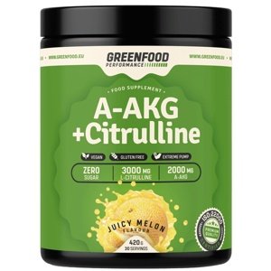 GreenFood A-AKG + Citrulline Malate 420 g - meloun