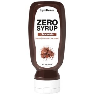 GymBeam Zero Syrup 320 ml - čokoláda