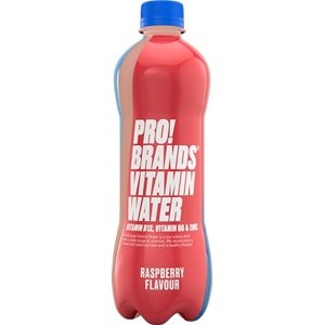 FCB ProBrands Vitamínová voda 555 ml - malina VÝPRODEJ 31.3.2024