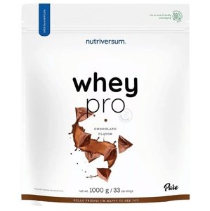 Nutriversum Whey Protein Pro 1000 g - čokoláda + Vitamin C ZDARMA