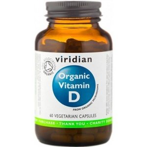 Viridian Nutrition Viridian Vitamín D 60 kapslí organic PROŠLÉ DMT