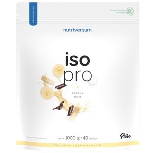 Nutriversum Iso Pro Protein 1000 g - banana split